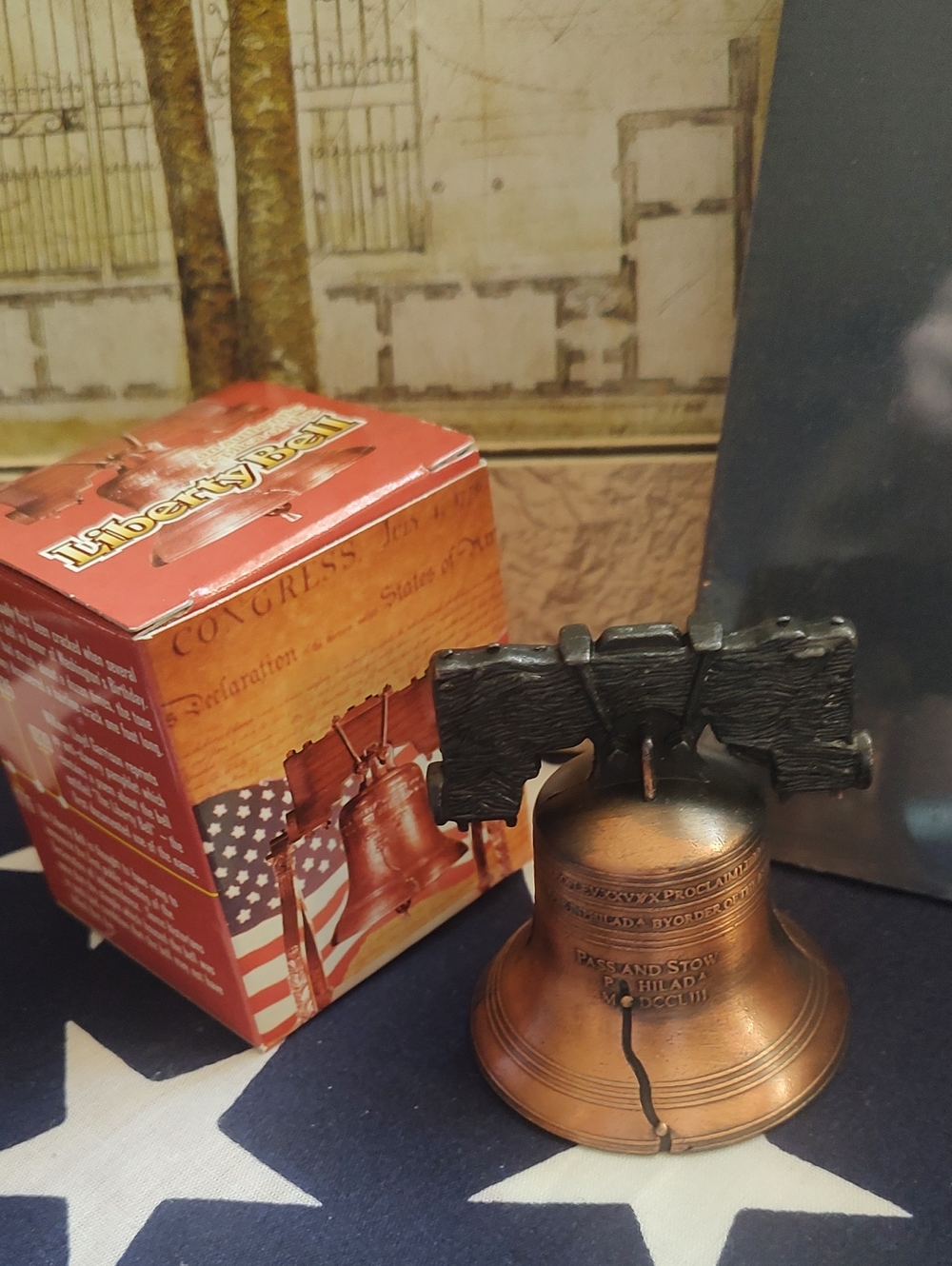 Liberty 🔔 Mini Liberty Bell Figurine - Picture 8 of 8